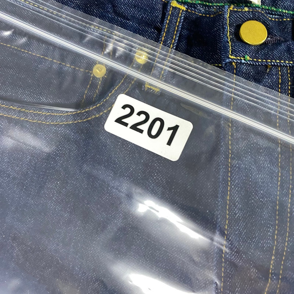 $175 Sid Mashburn Slim Straight Jeans Dark Wash Men's 31x34 - Picture 7 of 7